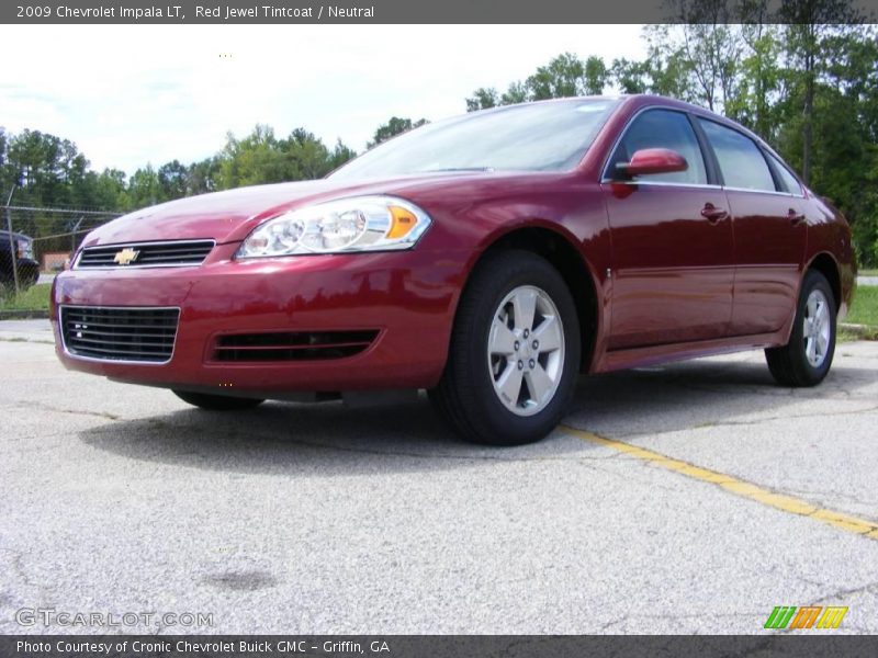 Red Jewel Tintcoat / Neutral 2009 Chevrolet Impala LT