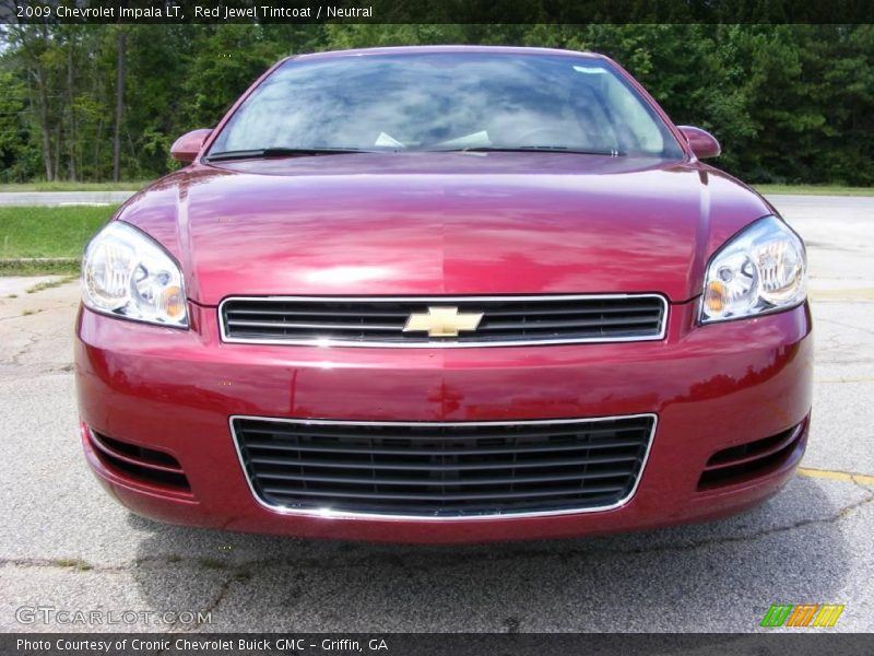 Red Jewel Tintcoat / Neutral 2009 Chevrolet Impala LT