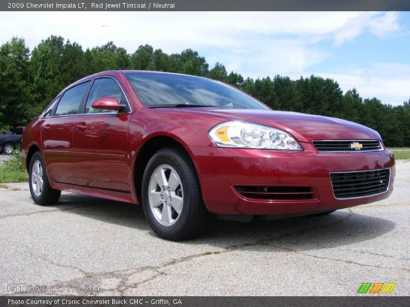 Red Jewel Tintcoat / Neutral 2009 Chevrolet Impala LT