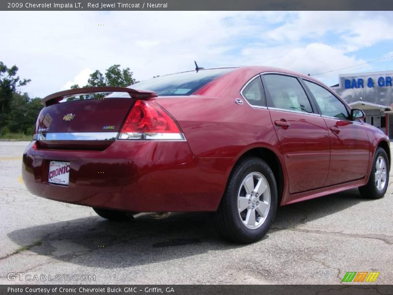 Red Jewel Tintcoat / Neutral 2009 Chevrolet Impala LT