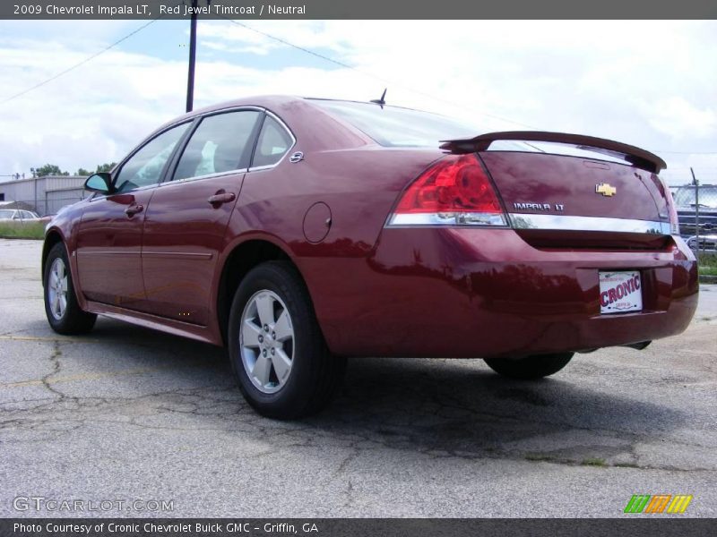 Red Jewel Tintcoat / Neutral 2009 Chevrolet Impala LT