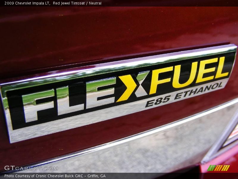 Red Jewel Tintcoat / Neutral 2009 Chevrolet Impala LT