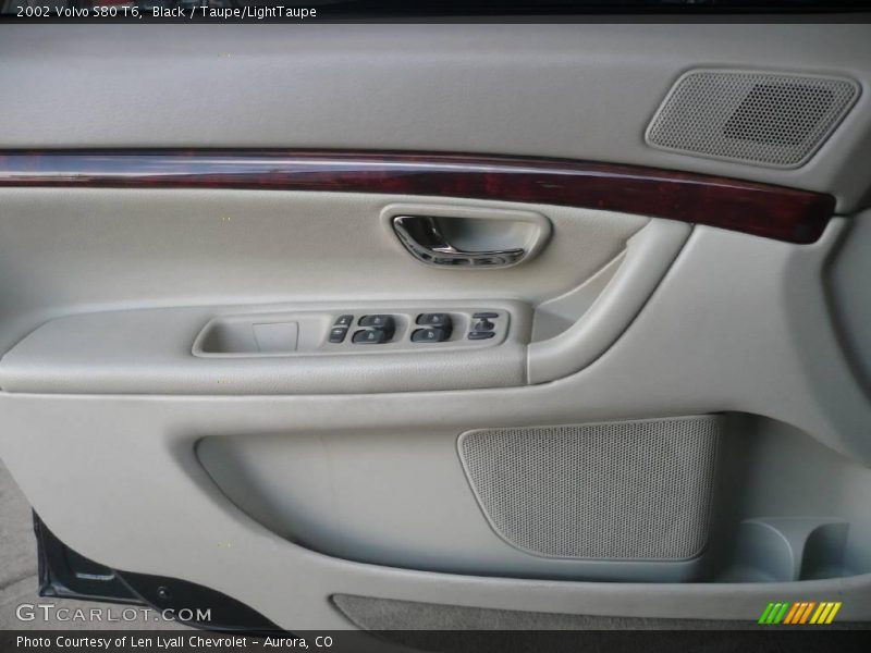 Black / Taupe/LightTaupe 2002 Volvo S80 T6