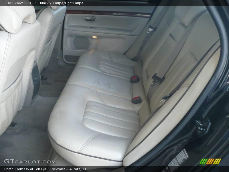 Black / Taupe/LightTaupe 2002 Volvo S80 T6