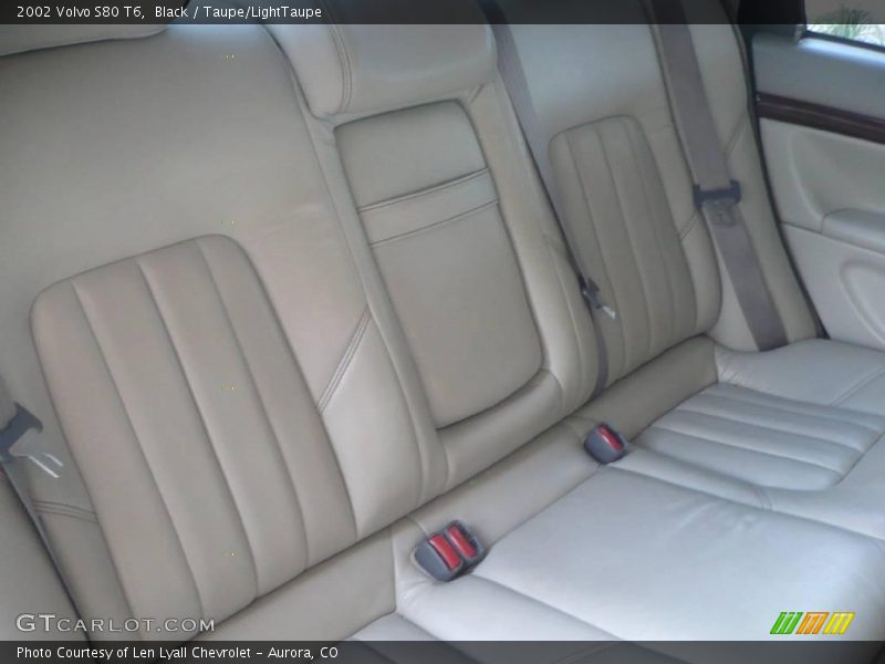 Black / Taupe/LightTaupe 2002 Volvo S80 T6