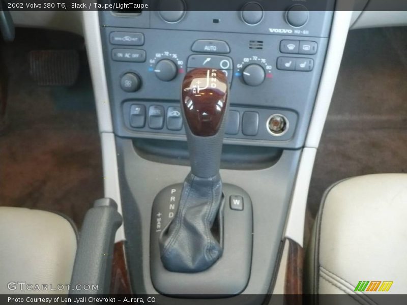 Black / Taupe/LightTaupe 2002 Volvo S80 T6