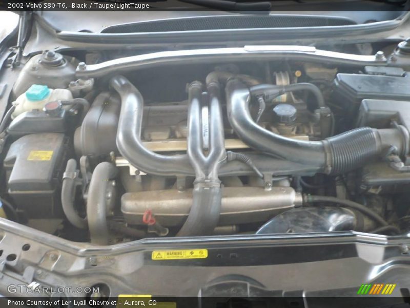 Black / Taupe/LightTaupe 2002 Volvo S80 T6