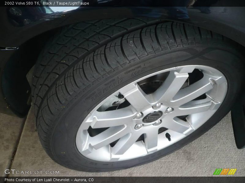 Black / Taupe/LightTaupe 2002 Volvo S80 T6