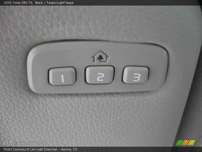 Black / Taupe/LightTaupe 2002 Volvo S80 T6