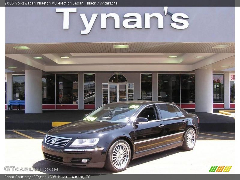 Black / Anthracite 2005 Volkswagen Phaeton V8 4Motion Sedan