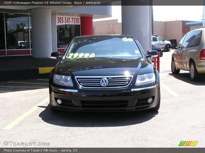 Black / Anthracite 2005 Volkswagen Phaeton V8 4Motion Sedan