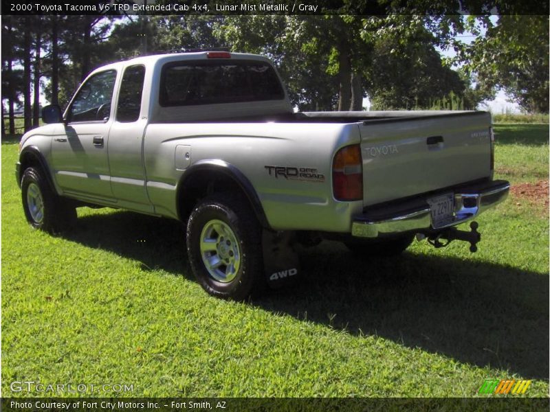 Lunar Mist Metallic / Gray 2000 Toyota Tacoma V6 TRD Extended Cab 4x4