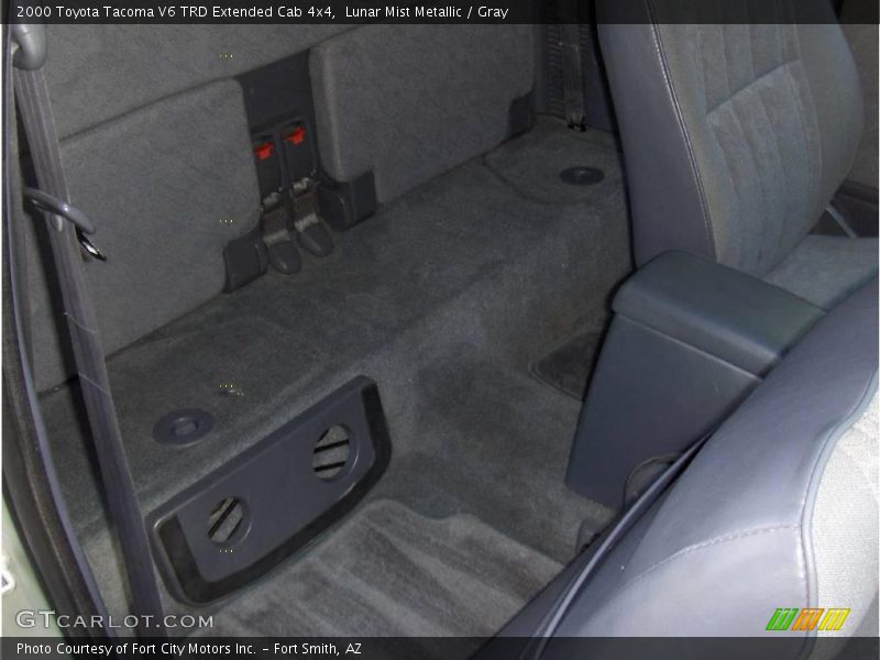 Lunar Mist Metallic / Gray 2000 Toyota Tacoma V6 TRD Extended Cab 4x4
