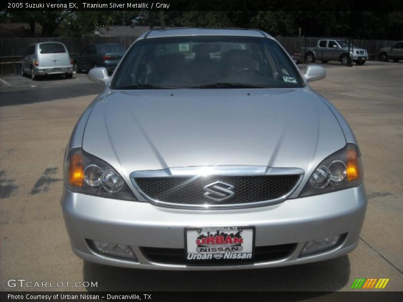 Titanium Silver Metallic / Gray 2005 Suzuki Verona EX