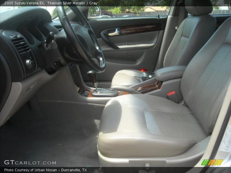Titanium Silver Metallic / Gray 2005 Suzuki Verona EX