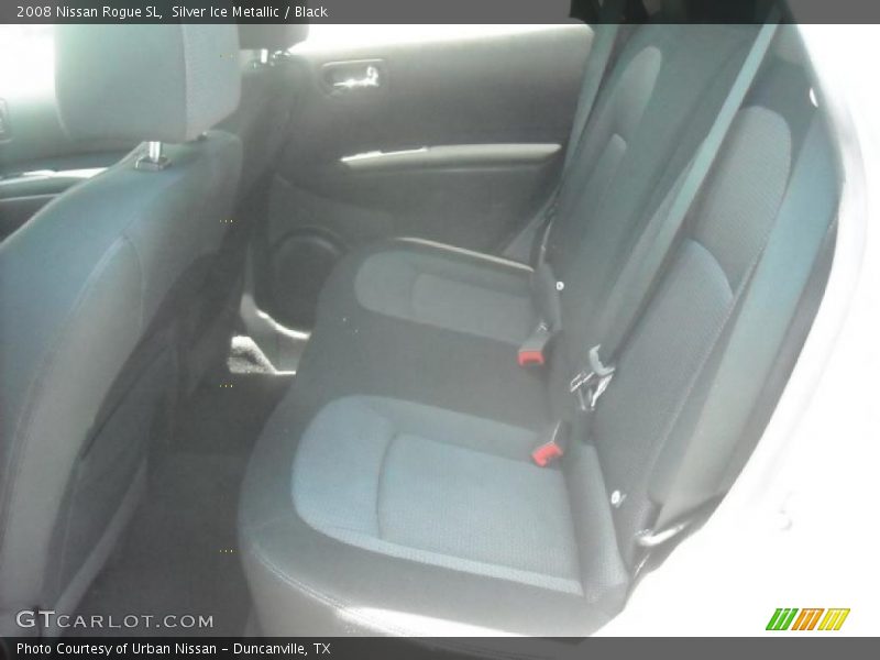 Silver Ice Metallic / Black 2008 Nissan Rogue SL