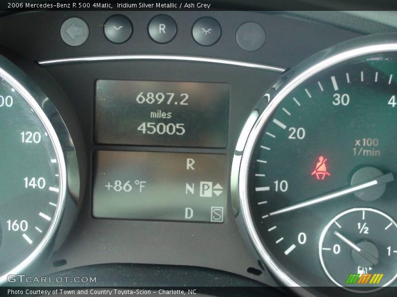 Iridium Silver Metallic / Ash Grey 2006 Mercedes-Benz R 500 4Matic