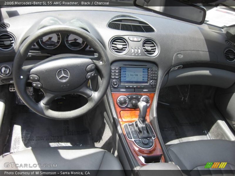 Black / Charcoal 2006 Mercedes-Benz SL 55 AMG Roadster