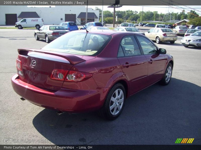Redfire Metallic / Beige 2005 Mazda MAZDA6 i Sedan