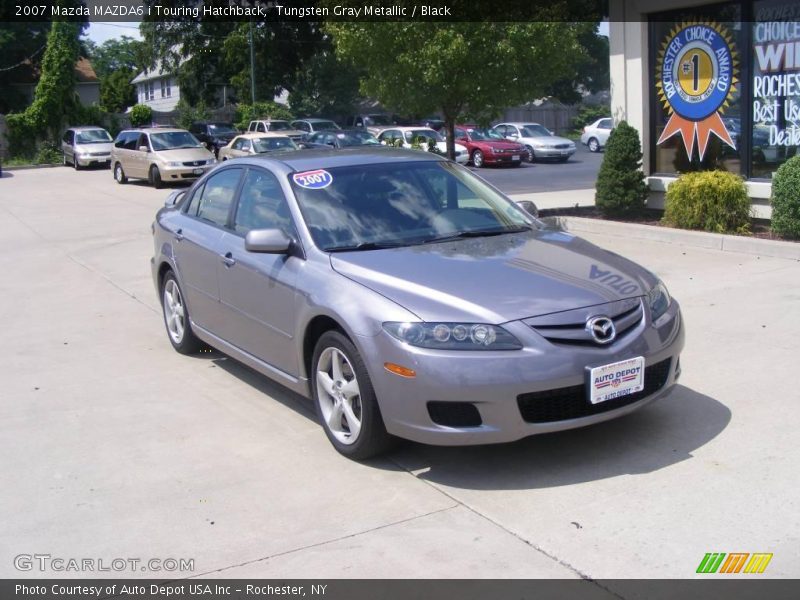 Tungsten Gray Metallic / Black 2007 Mazda MAZDA6 i Touring Hatchback