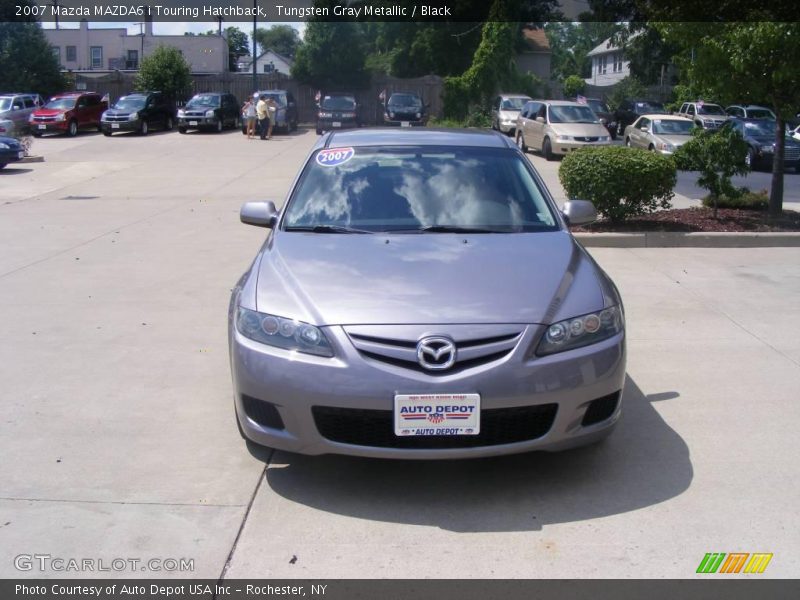 Tungsten Gray Metallic / Black 2007 Mazda MAZDA6 i Touring Hatchback