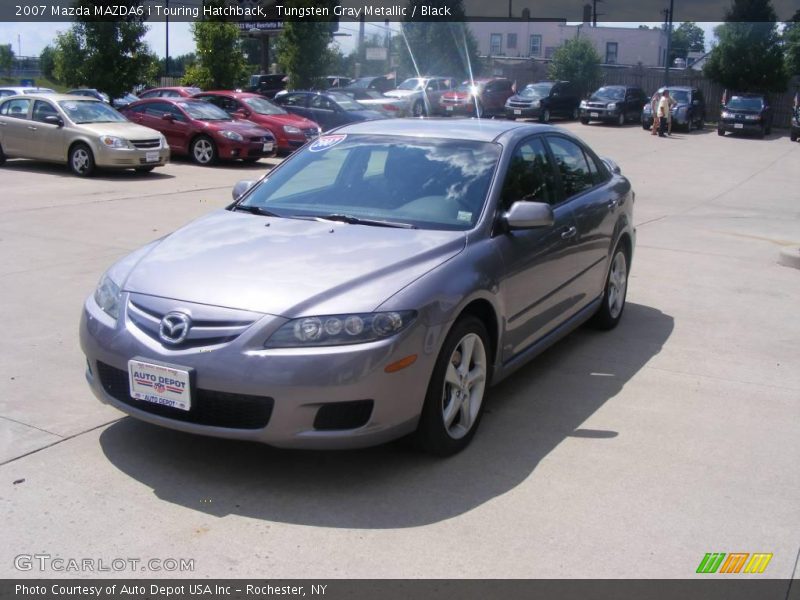 Tungsten Gray Metallic / Black 2007 Mazda MAZDA6 i Touring Hatchback