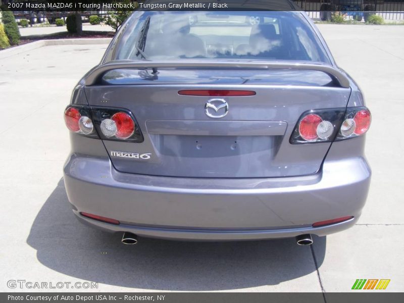 Tungsten Gray Metallic / Black 2007 Mazda MAZDA6 i Touring Hatchback