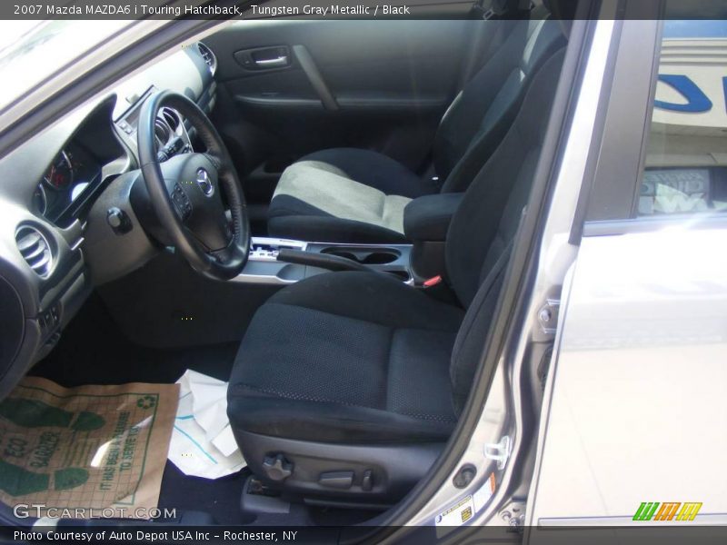 Tungsten Gray Metallic / Black 2007 Mazda MAZDA6 i Touring Hatchback