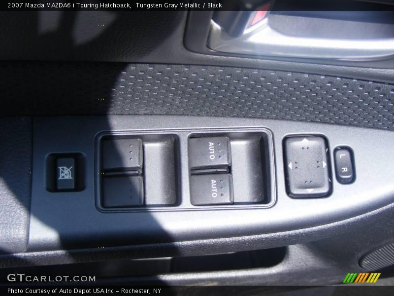 Tungsten Gray Metallic / Black 2007 Mazda MAZDA6 i Touring Hatchback