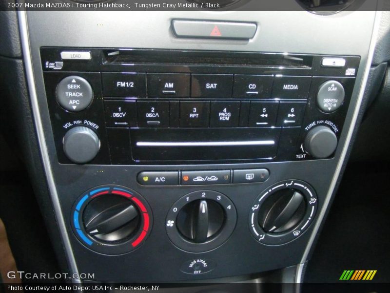 Tungsten Gray Metallic / Black 2007 Mazda MAZDA6 i Touring Hatchback