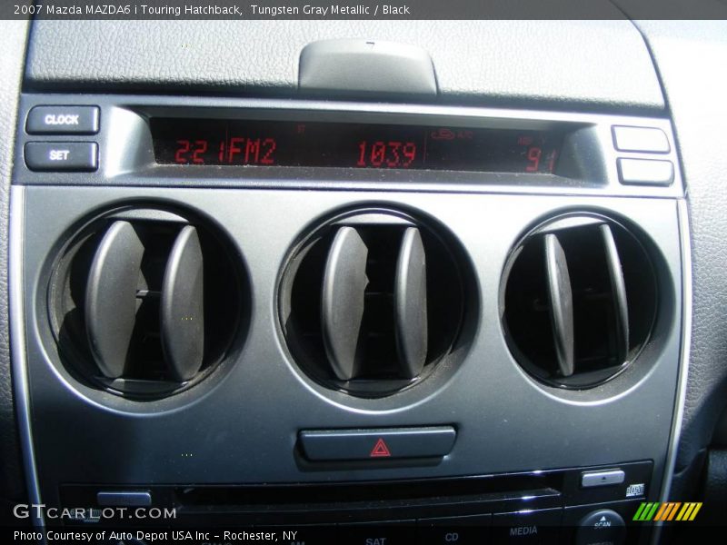 Tungsten Gray Metallic / Black 2007 Mazda MAZDA6 i Touring Hatchback