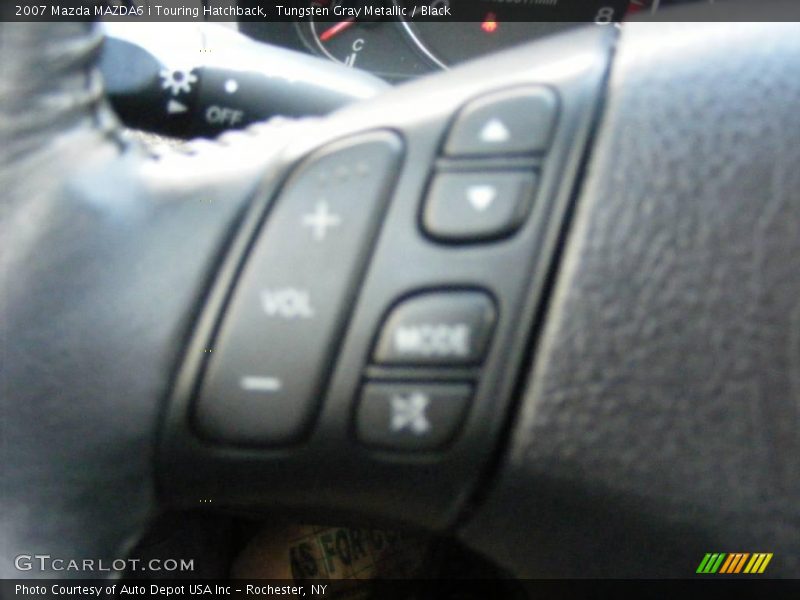 Tungsten Gray Metallic / Black 2007 Mazda MAZDA6 i Touring Hatchback