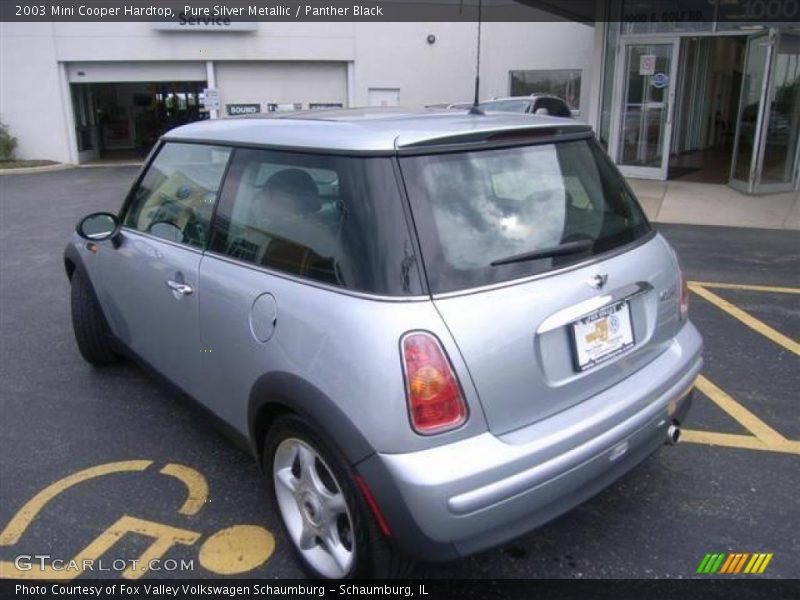 Pure Silver Metallic / Panther Black 2003 Mini Cooper Hardtop