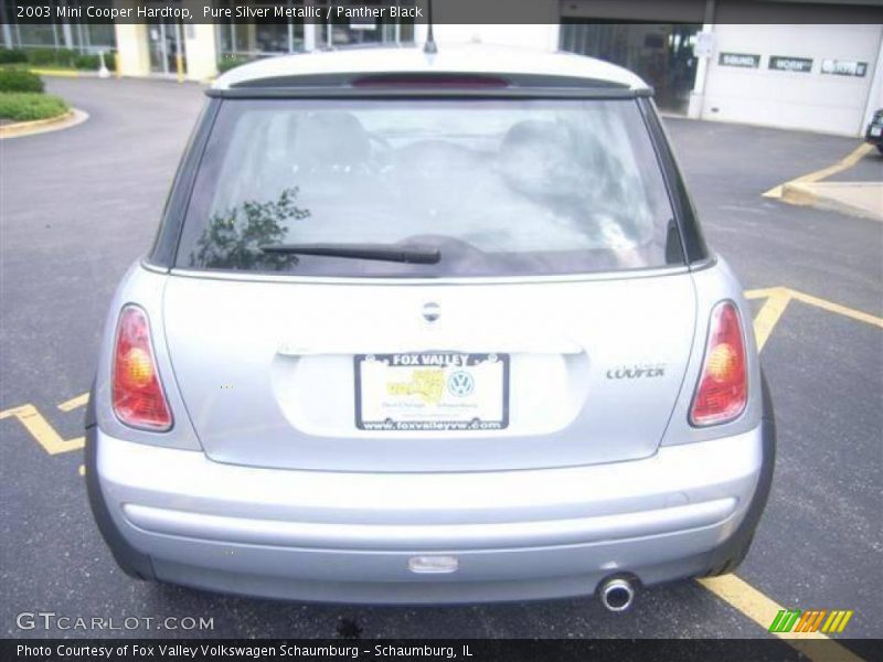 Pure Silver Metallic / Panther Black 2003 Mini Cooper Hardtop