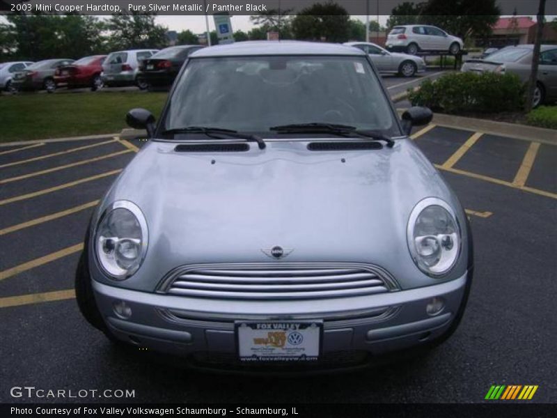 Pure Silver Metallic / Panther Black 2003 Mini Cooper Hardtop