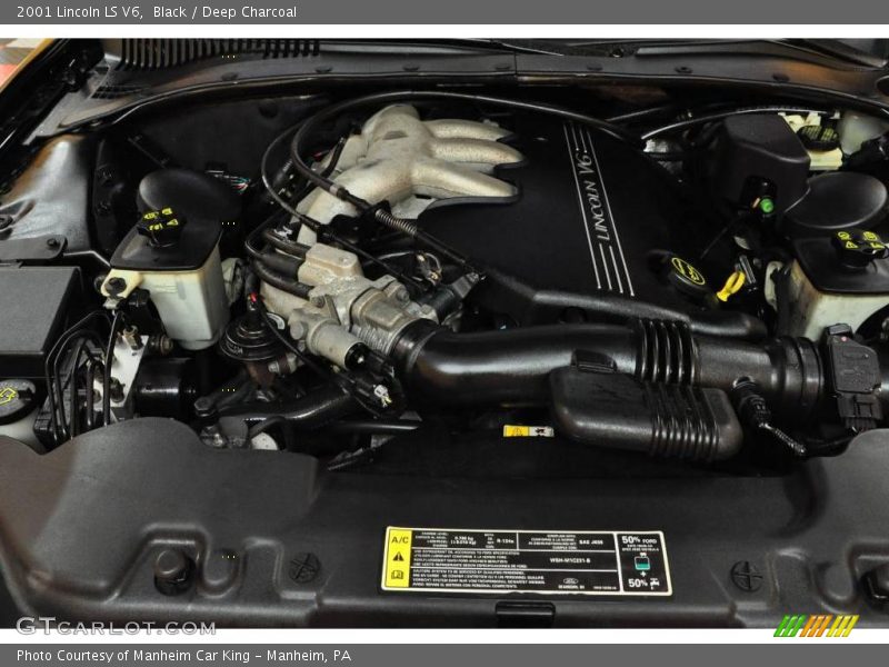 Black / Deep Charcoal 2001 Lincoln LS V6