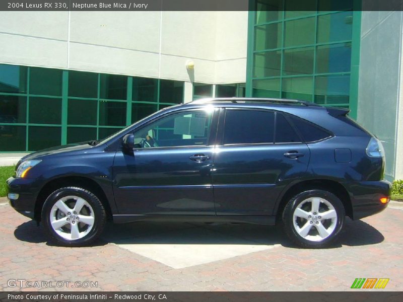 Neptune Blue Mica / Ivory 2004 Lexus RX 330