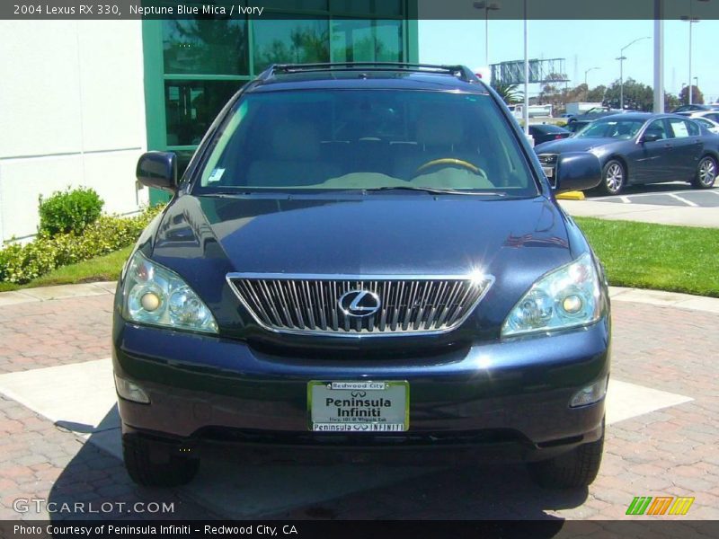 Neptune Blue Mica / Ivory 2004 Lexus RX 330