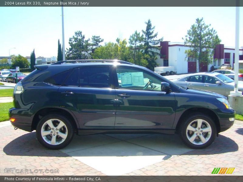 Neptune Blue Mica / Ivory 2004 Lexus RX 330