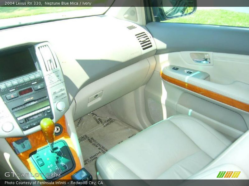 Neptune Blue Mica / Ivory 2004 Lexus RX 330