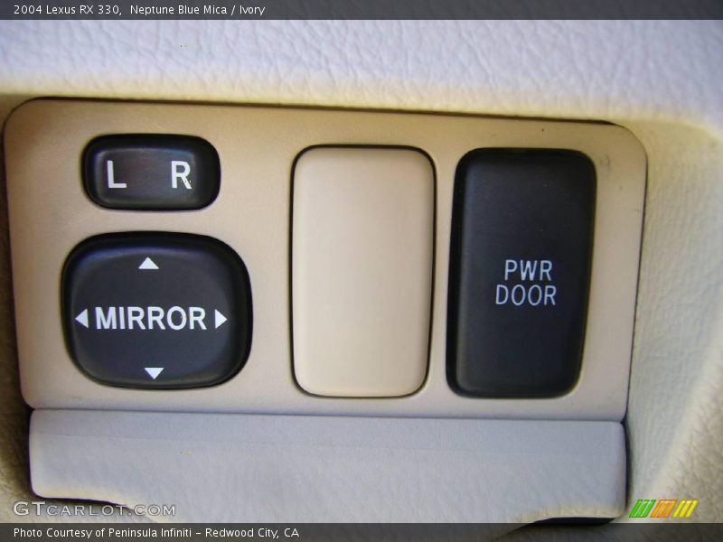 Neptune Blue Mica / Ivory 2004 Lexus RX 330