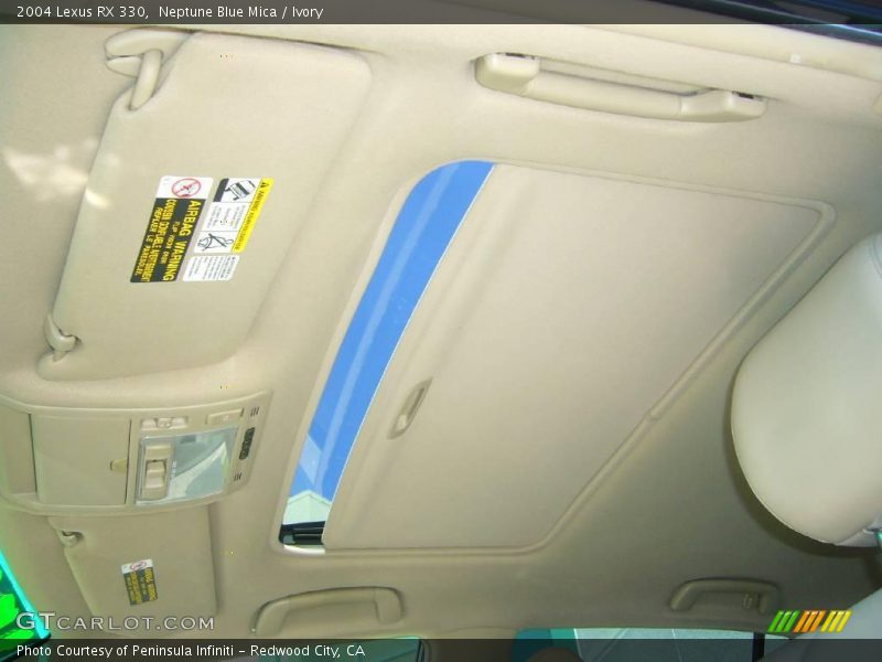 Neptune Blue Mica / Ivory 2004 Lexus RX 330