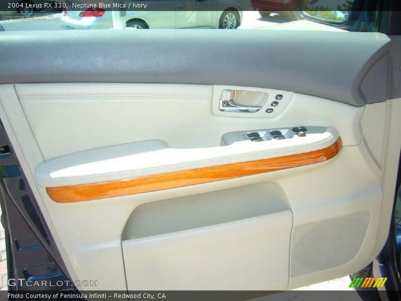 Neptune Blue Mica / Ivory 2004 Lexus RX 330