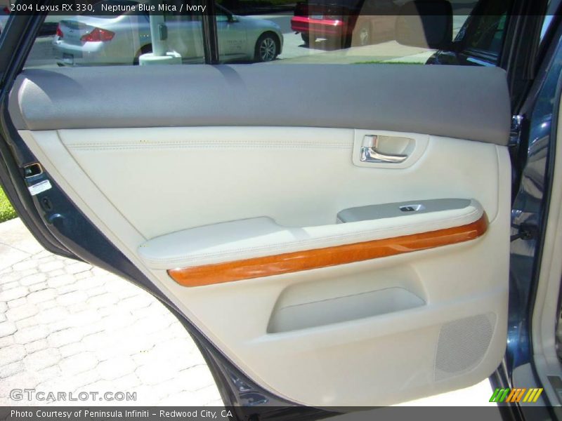 Neptune Blue Mica / Ivory 2004 Lexus RX 330