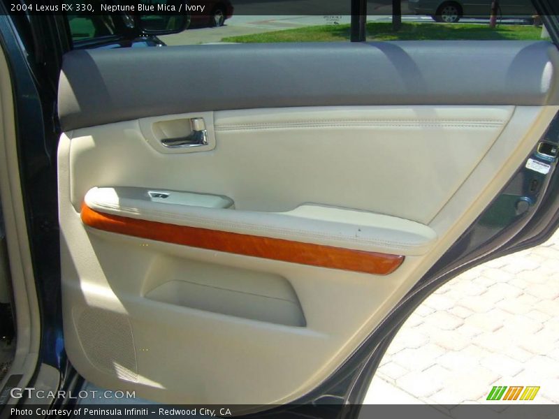 Neptune Blue Mica / Ivory 2004 Lexus RX 330