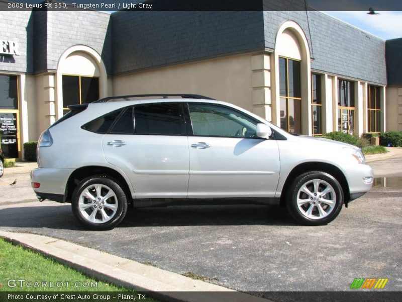 Tungsten Pearl / Light Gray 2009 Lexus RX 350