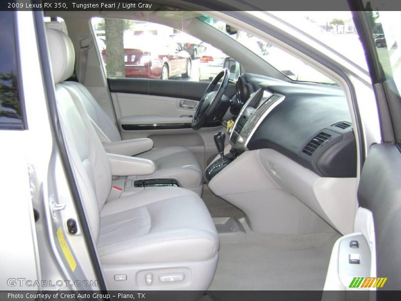 Tungsten Pearl / Light Gray 2009 Lexus RX 350