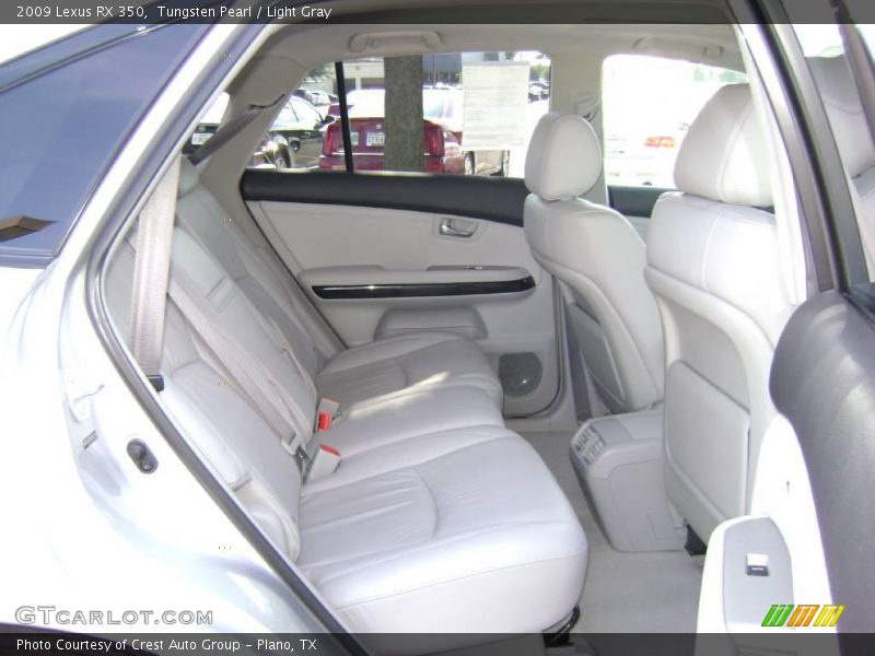 Tungsten Pearl / Light Gray 2009 Lexus RX 350