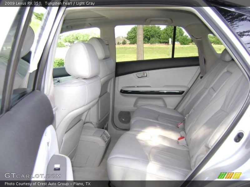 Tungsten Pearl / Light Gray 2009 Lexus RX 350