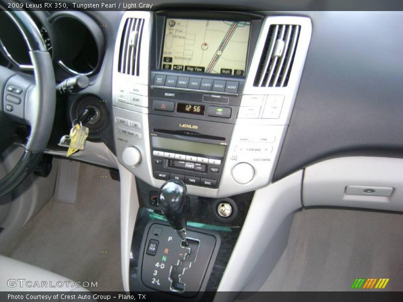 Tungsten Pearl / Light Gray 2009 Lexus RX 350